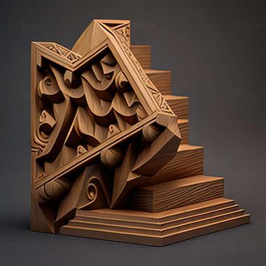 3D model Stairs game (STL)